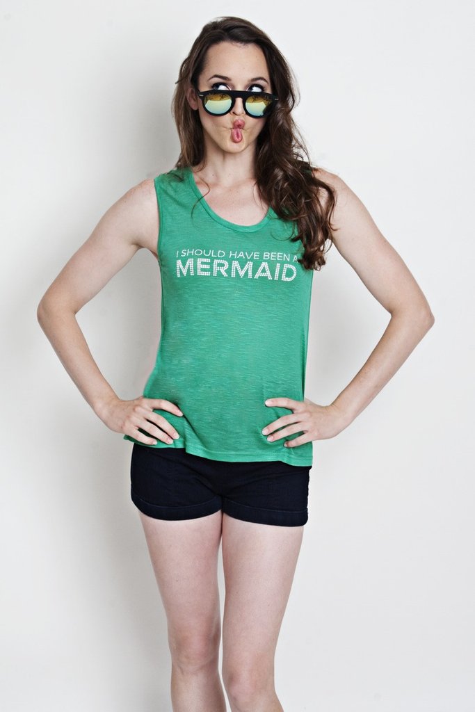 Muscle Tank I SHOULD HAVE BEEN A MERMAID