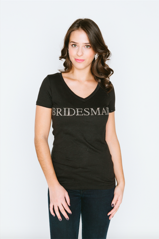 Bridesmaid V-Neck T-Shirt