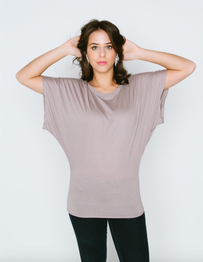 Pebble Dolman Sleeve Shirt