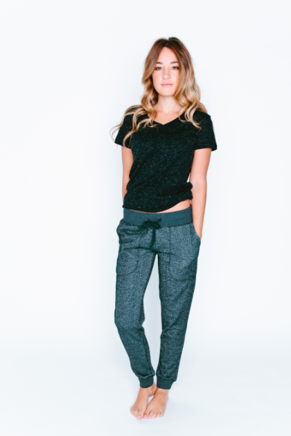 Glitter Jogger Sweatpants