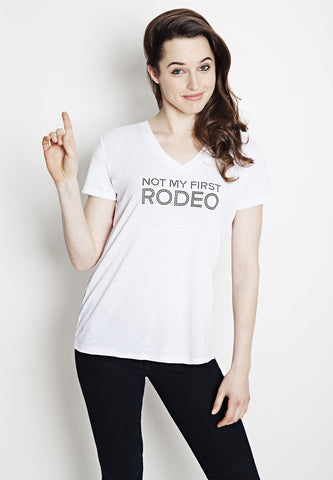 Not My First Rodeo V-Neck T Shirt