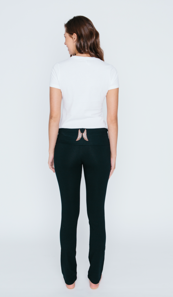 Wing Fold Over Leggings