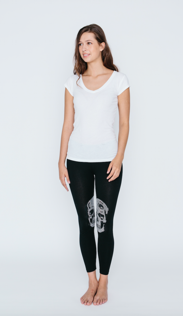 Mirrored Skull Leggings