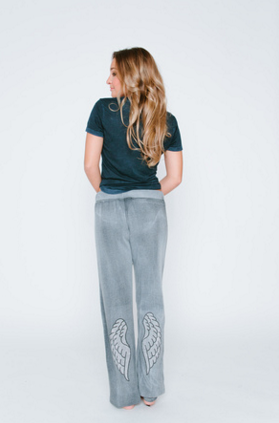 Angel Wings Burnout Sweatpants